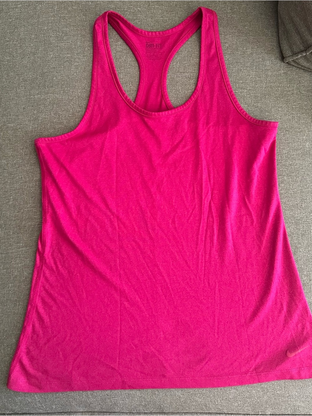 Women’s Nike Athletic Tank Top - Dark Pink